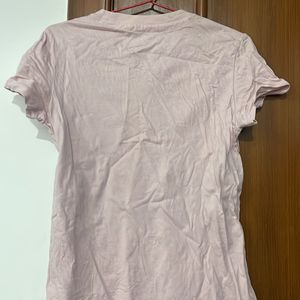 peach teddy t-shirt