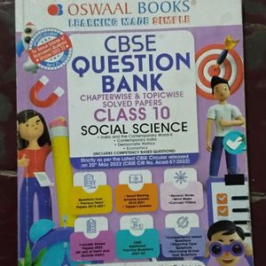 Class 10th Cbse Social Science Question Bank