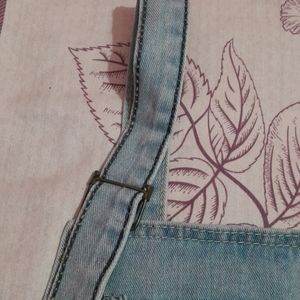 Denim Short Dungaree