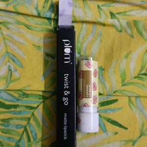 Amazing Combo: Brand New PlumLipstick And Lip Balm