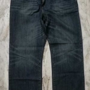 Faded Jeans Loose Bootcut