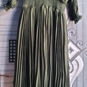 Olive Green Dress Brand New