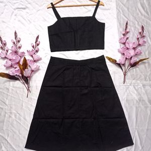 Black Cotton Co-ord set