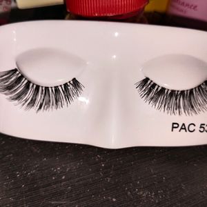 Pac Eyelashes 53 And Swiss Beauty White Glue