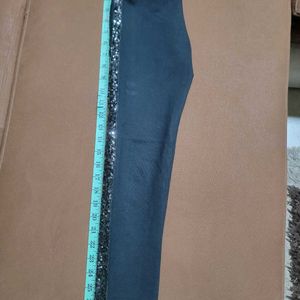 Party Trousers With Sequence