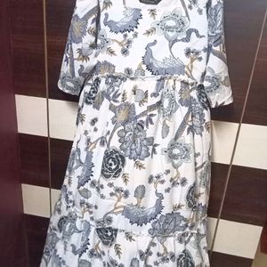 Beautiful Printed Women's Dress M size