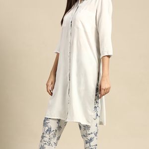 Anouk Pure Cotton Kurta With Pant For Women