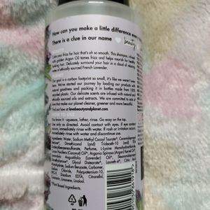 Love Beauty & Planet Argan Oil & Lavender Shampoo