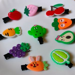 Fruit Hair Clips..