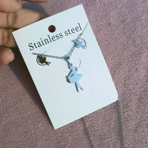 Stainless Steel Pendant Set 🆕