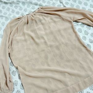 Vero Moda nude fancy top