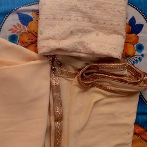 Chikankari Suit Plazzo Set