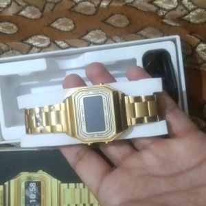 Casio Vintage Edition Golden Watch New