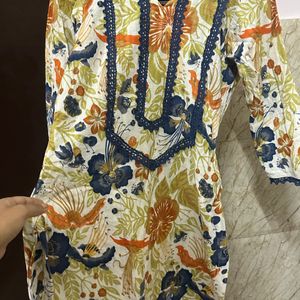 Printed Straight Salwar Suit