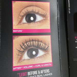 Huda Beauty Mascara Sample Card