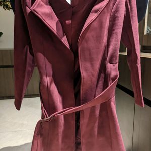 Brand New FIG Suede fabric coat