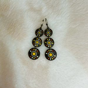 Bohemian Vintage Earings 3 Drops