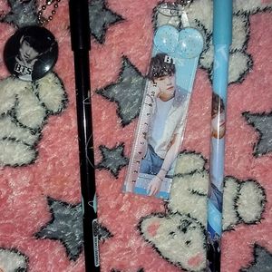 Bts Pens With Chain Pendants