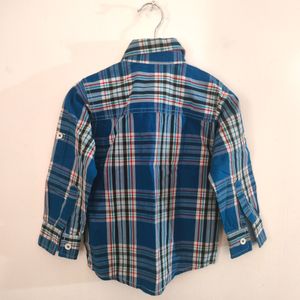 Blue Checks Shirts (Boy's)