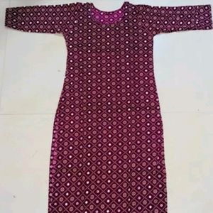 Purple Kurti