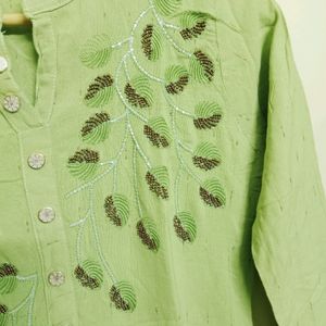 New Embroidered Kurti