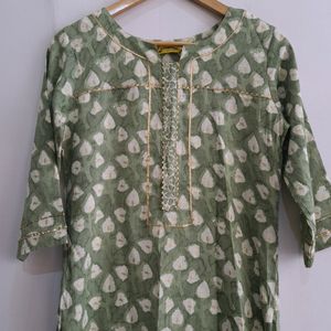 Green Salwar Set For Women | Bust 36 | Waist 34 |