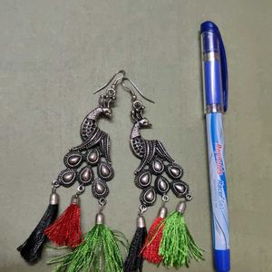 Peacock Festive Earring