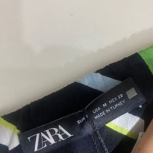 Zara Geometric Trousers