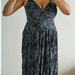 Front Knot Maxi Dress