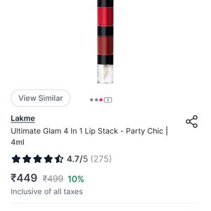 Lakme 4 In 1 Liquid Lipstick