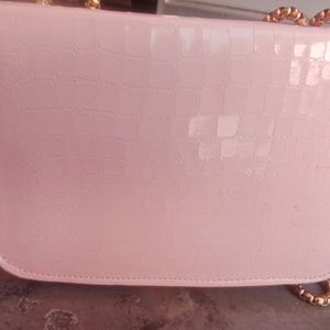 Pink Sling Bag For Women (Partywear)