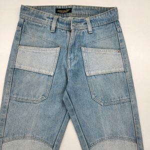 BLUE MEDIUM WASH DANIM FOR MEN