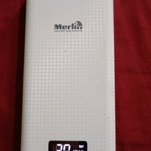 Merlin 20000-mAh Power Bank 20kmAh