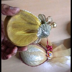 Decorated Dry Coconuts