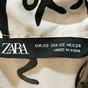 ZARA WRAP UP SHIRT