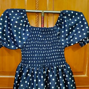 Polka Dot party wear dress