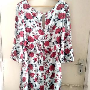 Alia Cut Beautiful Floral Dress