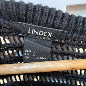 Pinterest Crochet Black Oversized Top By Lindex