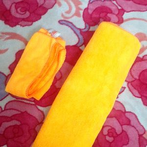 Microfiber Hand Towel+ Face Towel