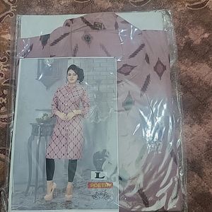 Straight Kurti ( Mauve )