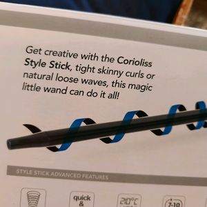 Brand New CORIOLISS CURLING WAND