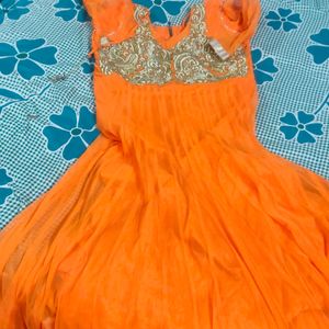 Gown And Dupatta