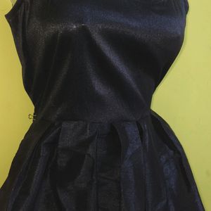 Black Colour Sleeveless Dress