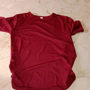 Maroon T-shirt