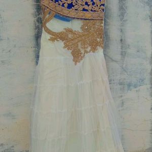 Today Price Is Only 250 Rs Beautiful White Gown