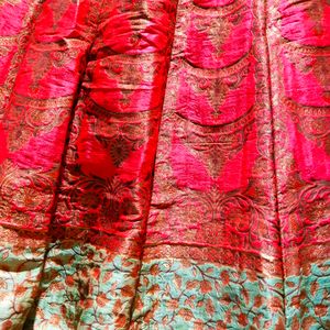 Heavy Silk Lehenga Blouse Dupatta