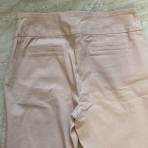 Peach Casual Trouser Pants