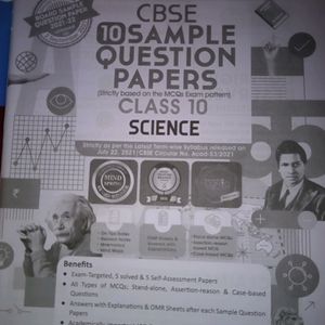 CBSE Class 10th, Science Oswal Sample Paper.