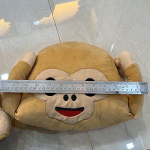 2 Monkey Face Soft Toys