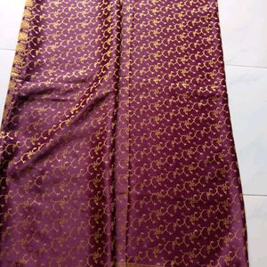 Purple 💜 Saree